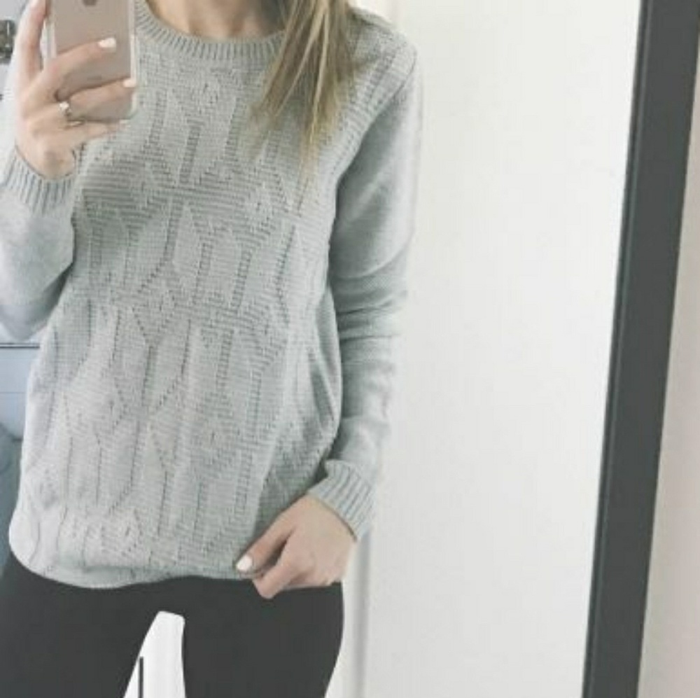 NWT Joe Fresh grey sweater